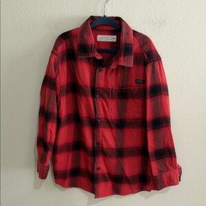 Zara Boys Plaid Button Up